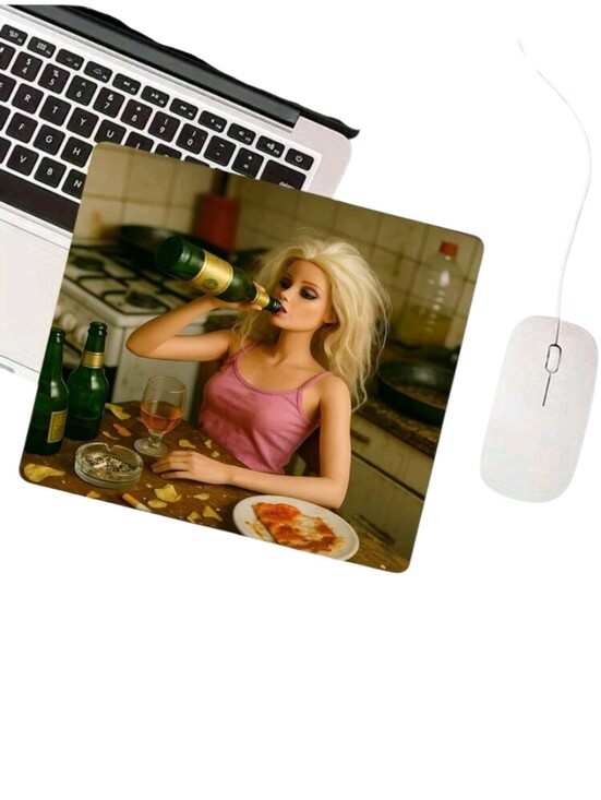 Other - Barbie Doll Face Mouse Pad